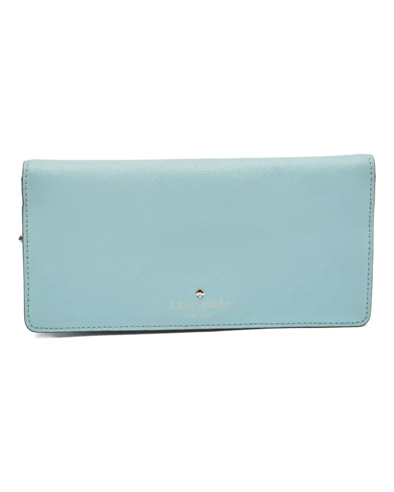 Kate Spade Portemonnaie mit Druckknöpfen - Blau Blau