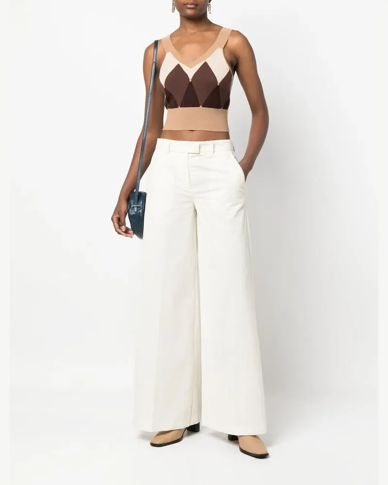 Ballantyne Hose mit weitem Bein - Nude Nude