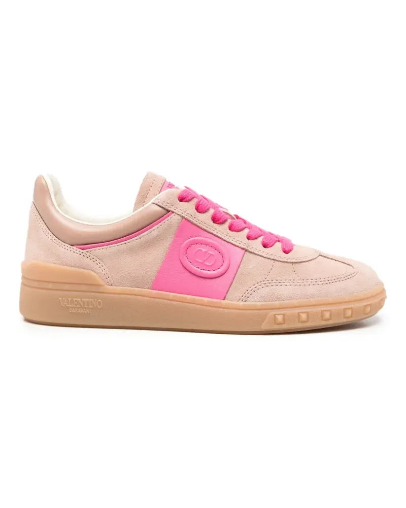 Valentino Garavani VLogo Signature Rockstud Sneakers - Nude Nude