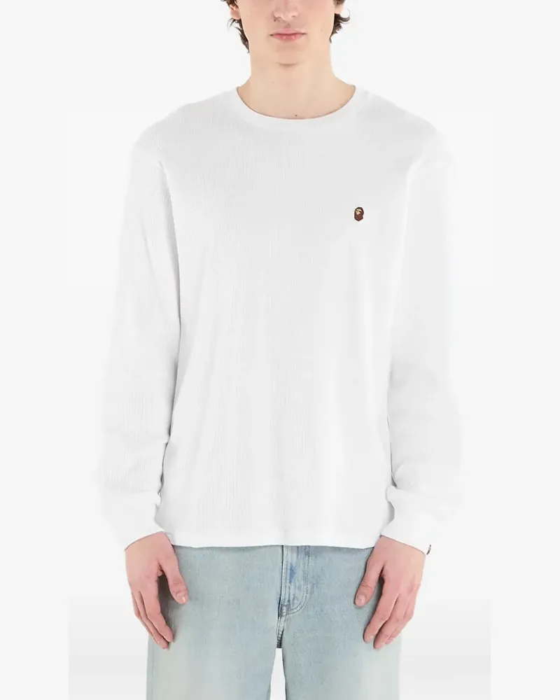BAPE head point thermal T-shirt - Weiß Weiß