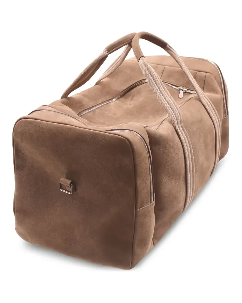 Eleventy Reisetasche aus Nubukleder - Braun Braun