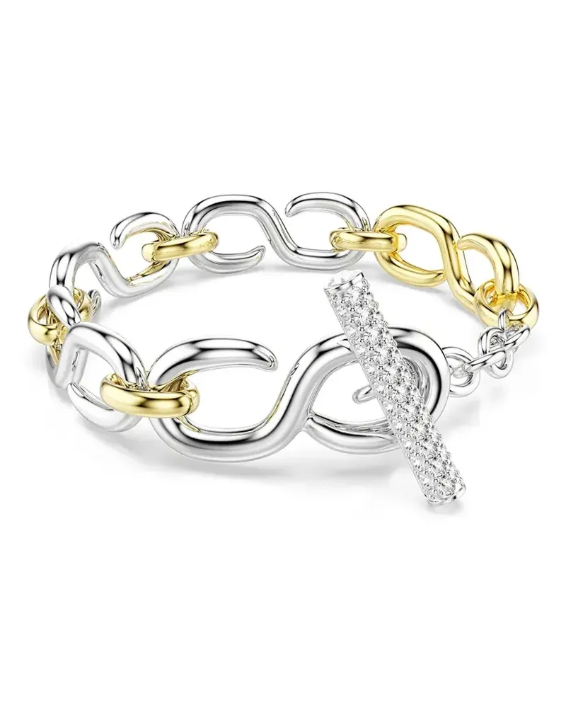 Swarovski Dextera Kettenarmband mit Kristallen - Silber Silber