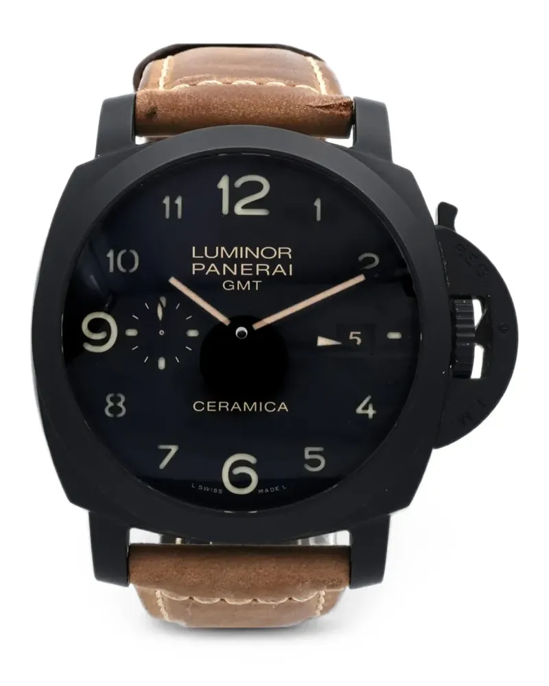 OFFICINE PANERAI Luminor 1950 Armbanduhr 44mm - Schwarz Schwarz