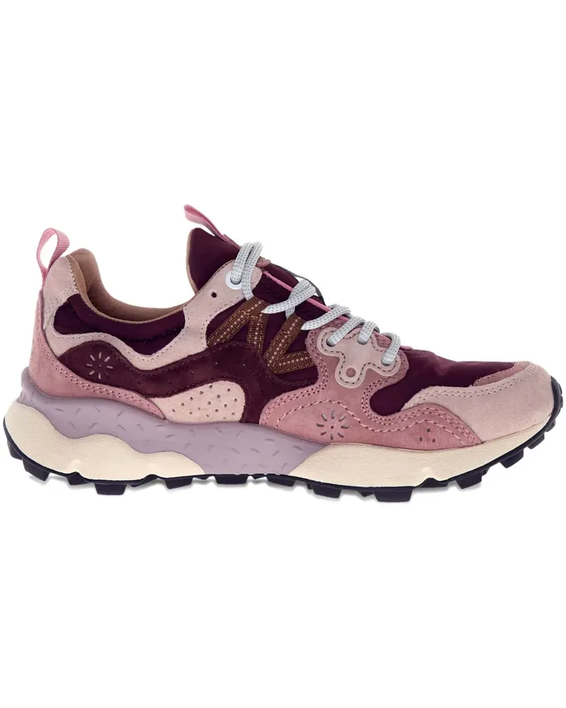 Flower MOUNTAIN Yamano 3 Uni Nubukleder-Sneakers - Rosa Rosa