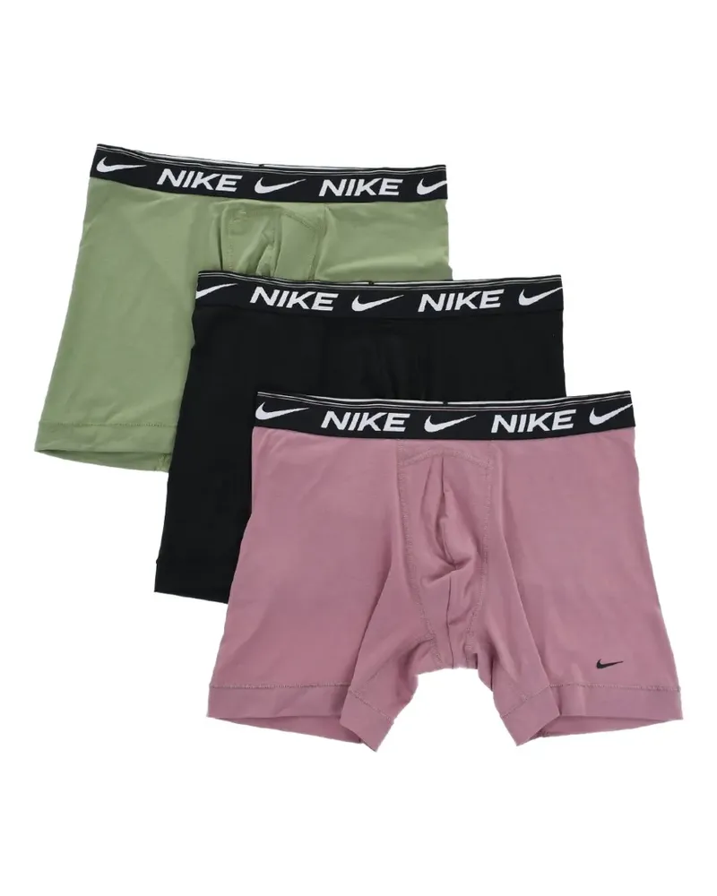 Nike Dri-Fit logo-waistband boxers (set of three) - Rosa Rosa