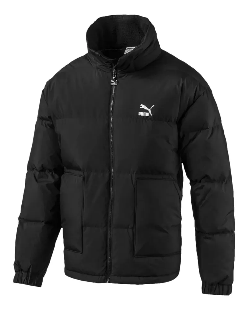 Puma Steppjacke mit Logo - Schwarz Schwarz