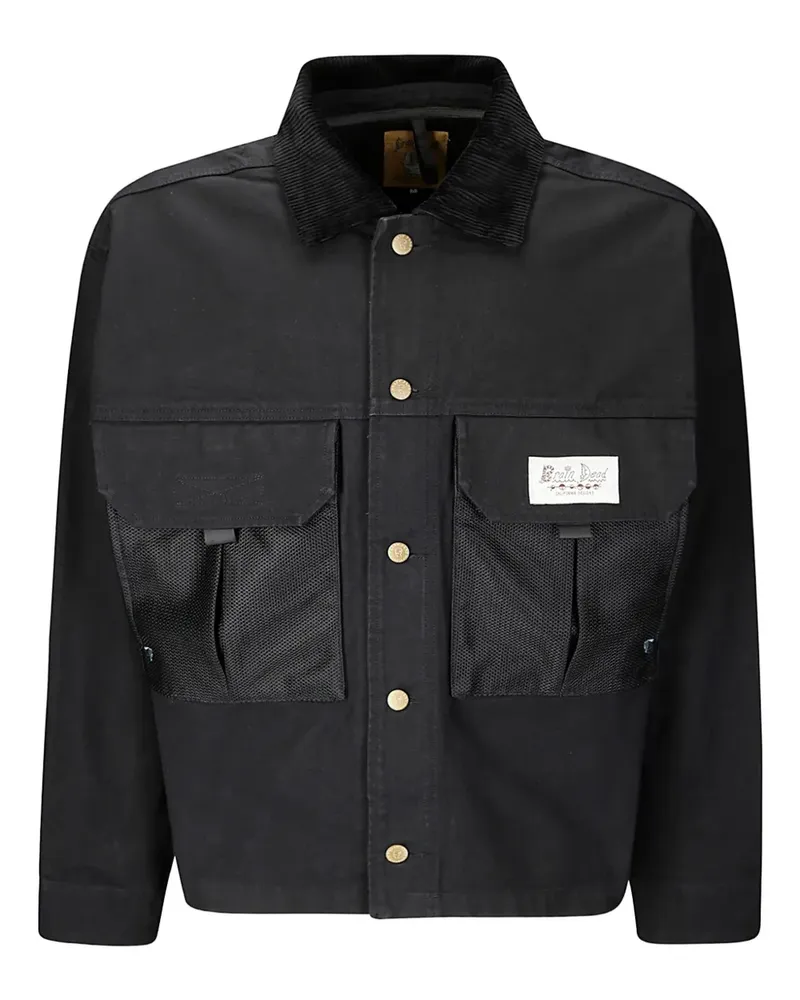 Brain Dead Jacke im Utility-Look - Schwarz Schwarz
