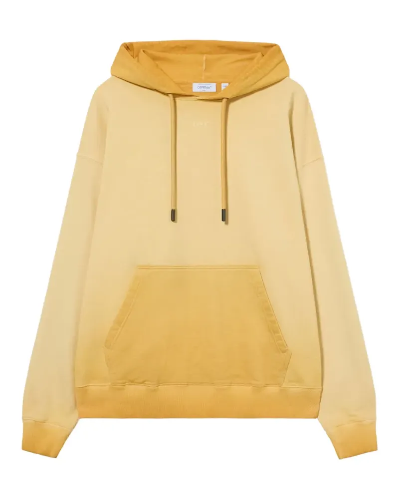 OFF-WHITE Swimming Face Skate Hoodie - Gelb Gelb