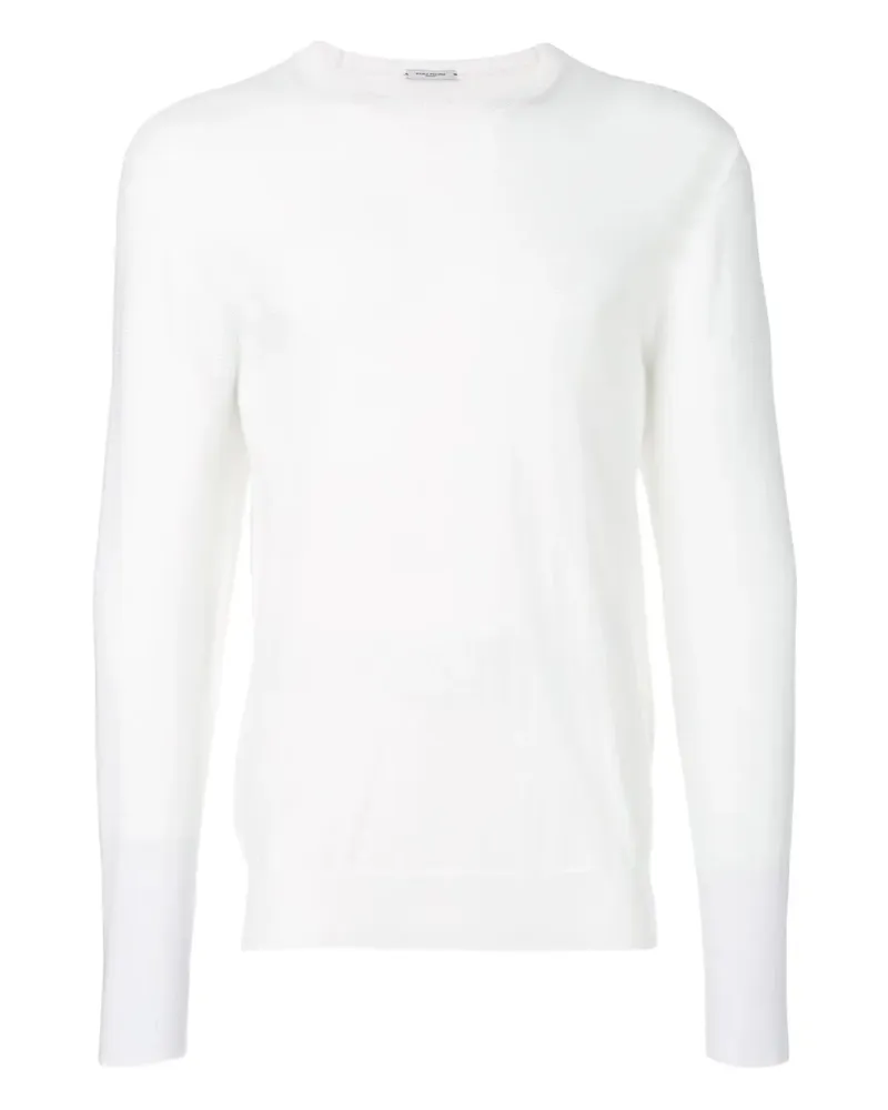 Paolo Pecora Milano crew neck sweatshirt - Weiß Weiß