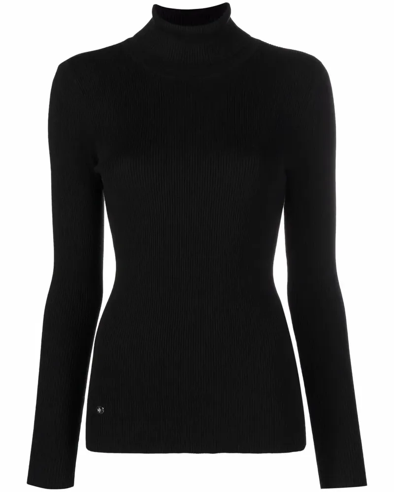 Ralph Lauren Pullover mit Stehkragen - Schwarz Schwarz