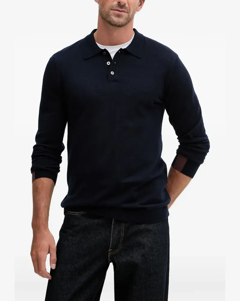 Mos Mosh Adam Pullover - Blau Blau