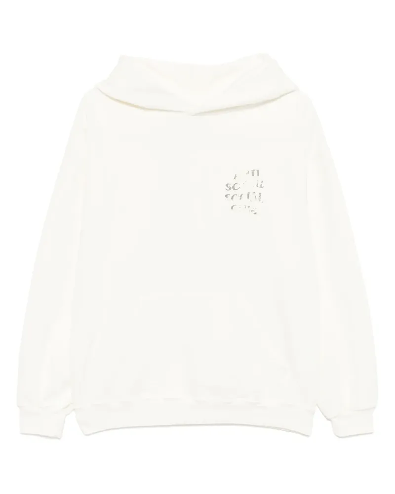 Anti Social Social Club Mind Games Weathered Hoodie - Nude Nude