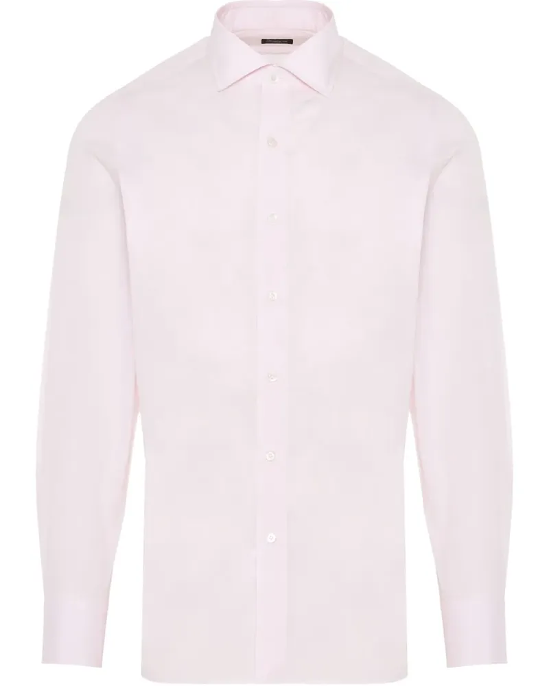 Finamore 1925 Klassisches Hemd - Rosa Rosa