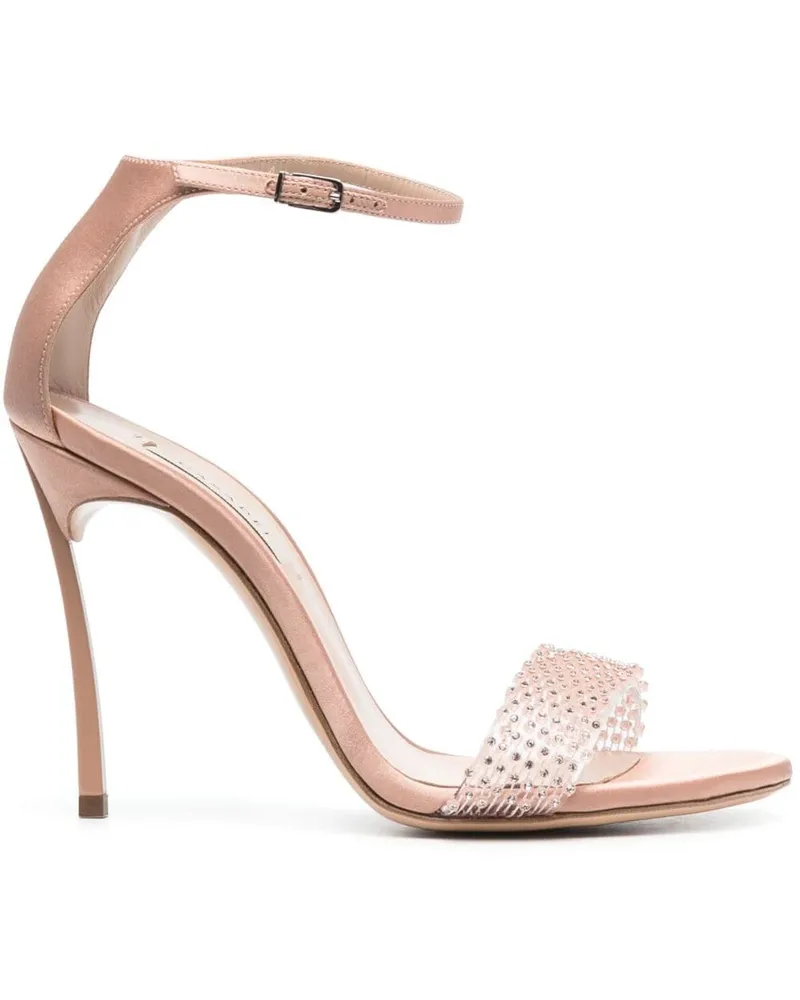 Casadei Blade Twenties Pumps 100mm - Nude Nude