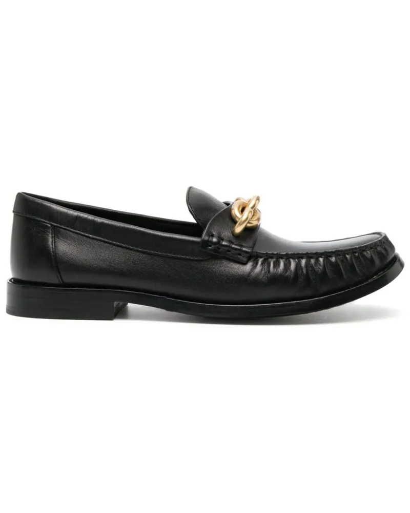 Coach Loafer mit Kettendetail - Schwarz Schwarz