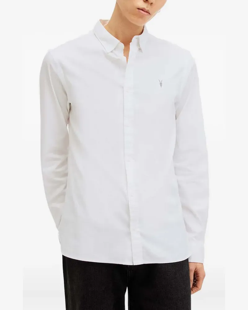 AllSaints Hawthorne shirt - Weiß Weiß