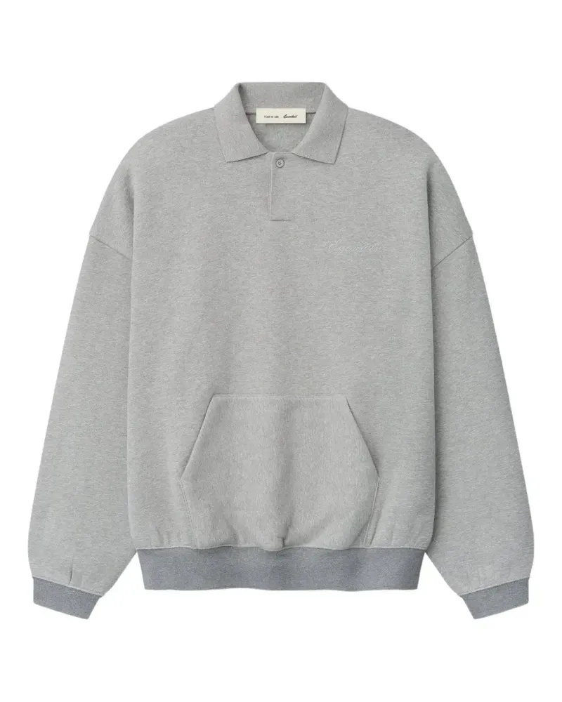 Fear of God logo-embroidered sweater - Grau Grau
