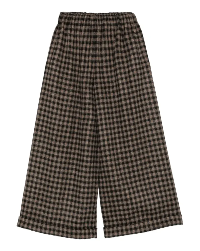Daniela Gregis Karierte Hose - Braun Braun