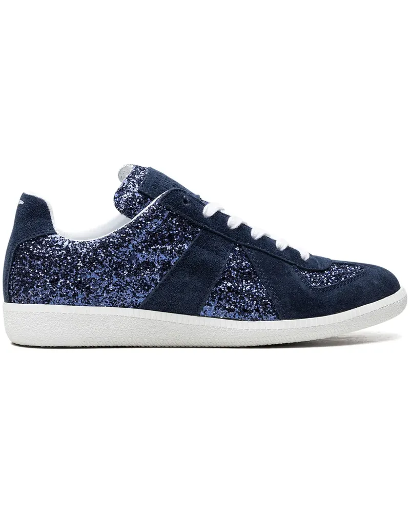 Maison Margiela Replica Glitter Sneakers - Blau Blau