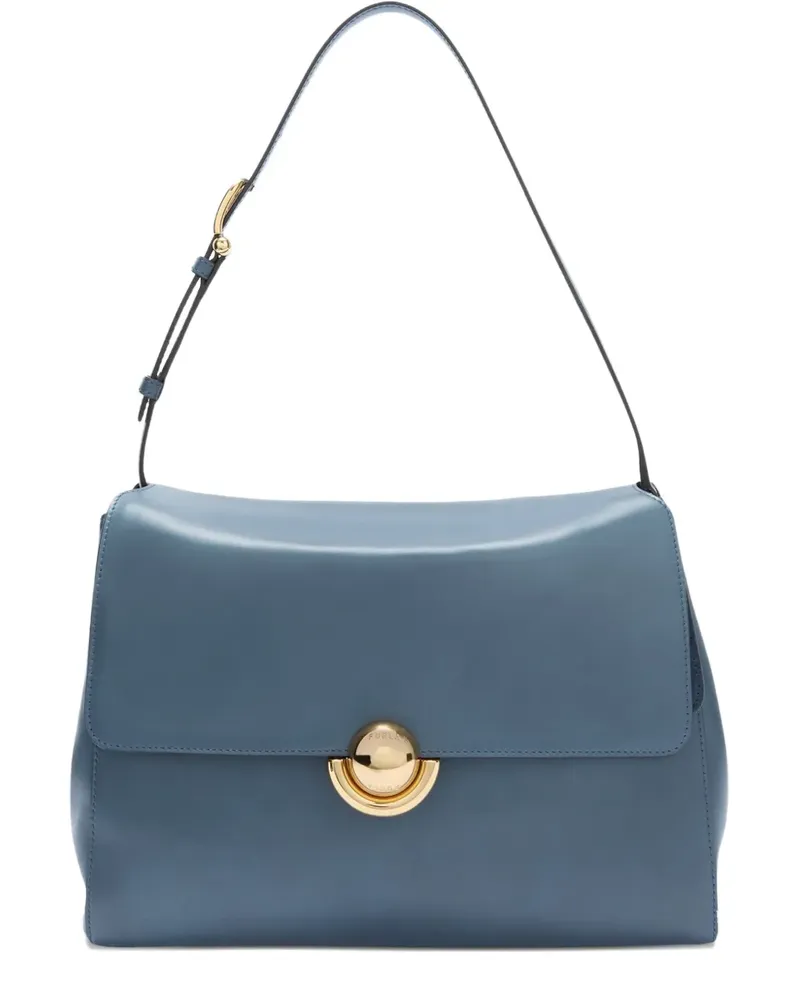 Furla Domus Schultertasche - Blau Blau