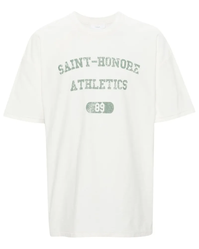 1989 STUDIO Saint Honore Athletics T-Shirt Weiß