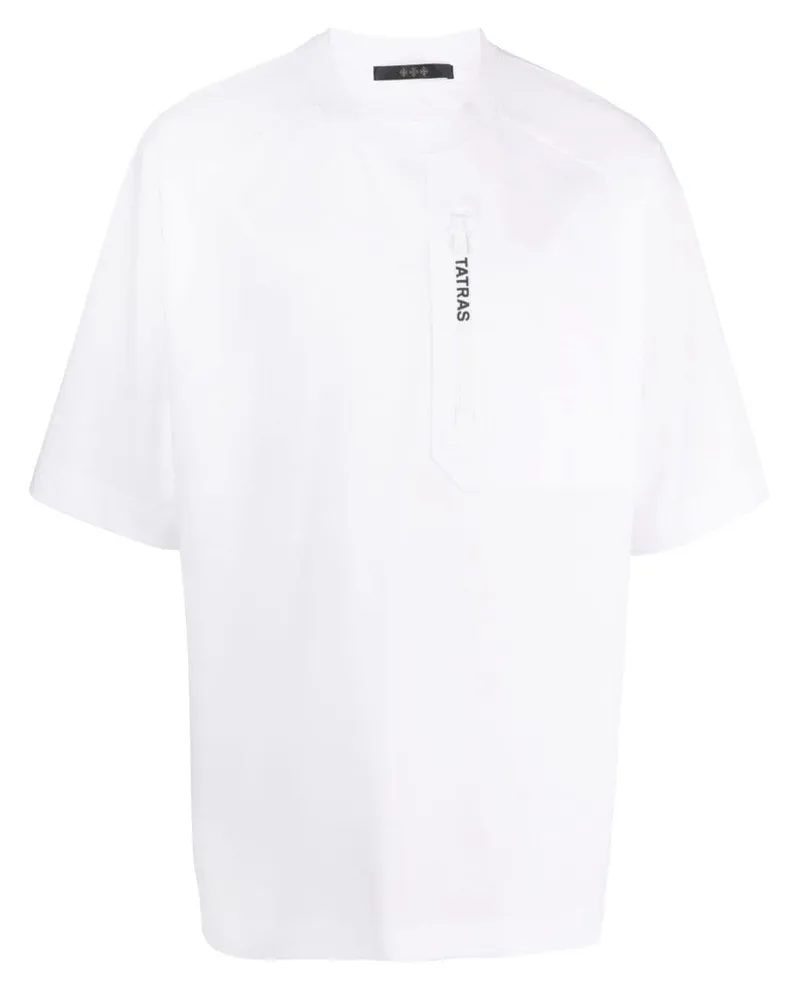 TATRAS T-Shirt mit Logo-Print Weiß