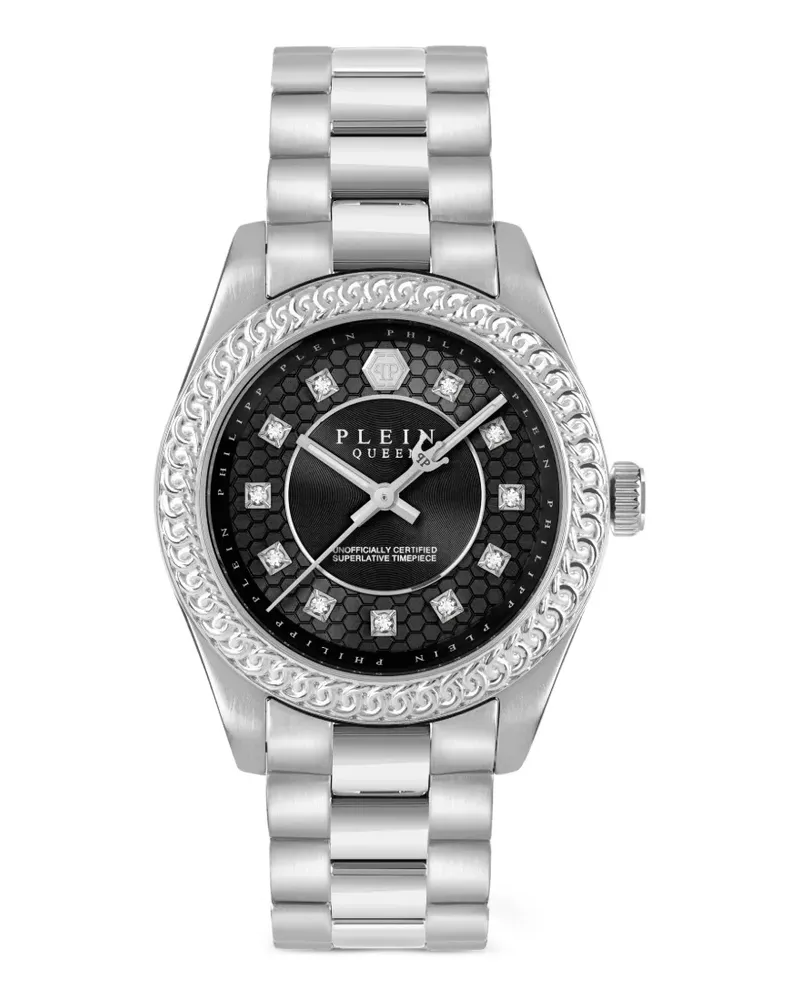 Philipp Plein Queen Supreme Armbanduhr 36mm - Schwarz Schwarz