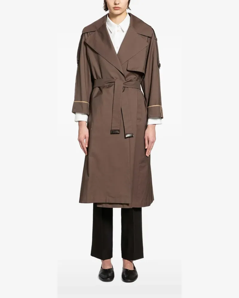 Max Mara belted trench coat - Braun Braun