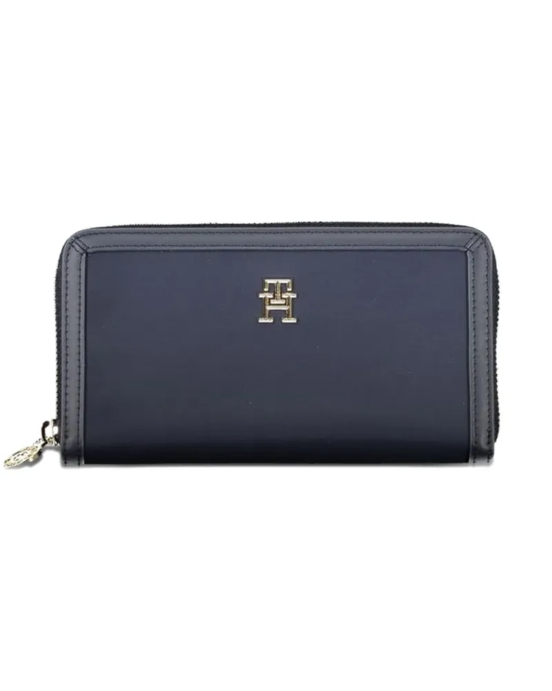 Tommy Hilfiger monogram zip-around wallet - Blau Blau