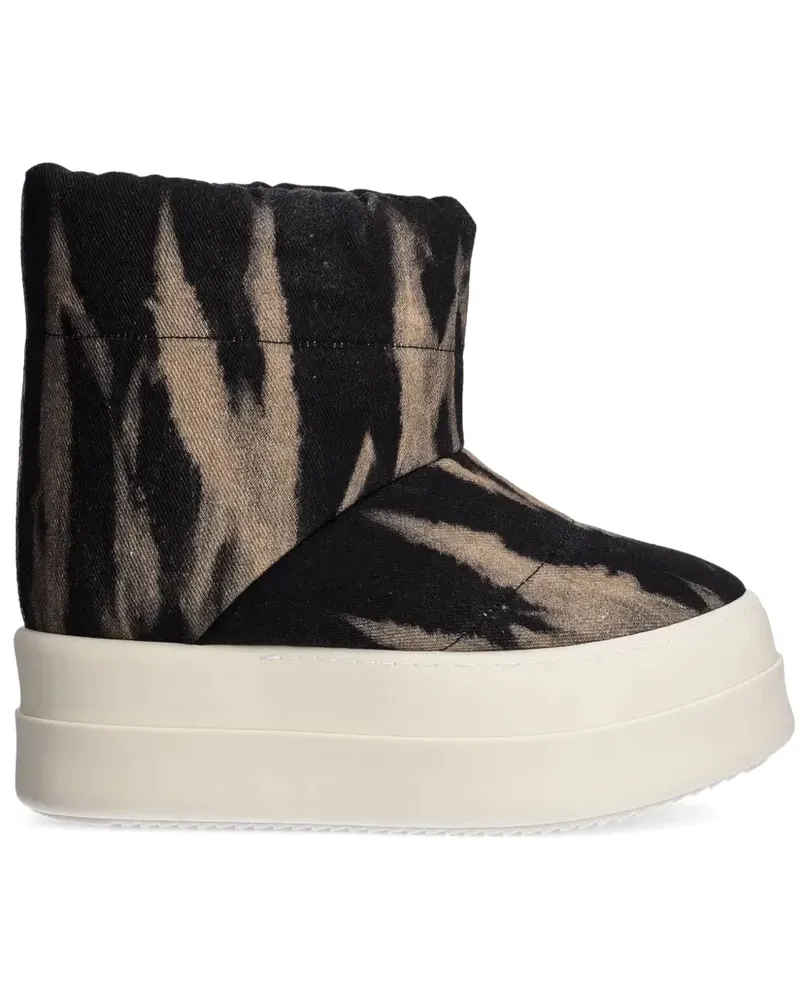 DRKSHDW by Rick Owens Mega Bumper Lunar Stiefel - Schwarz Schwarz