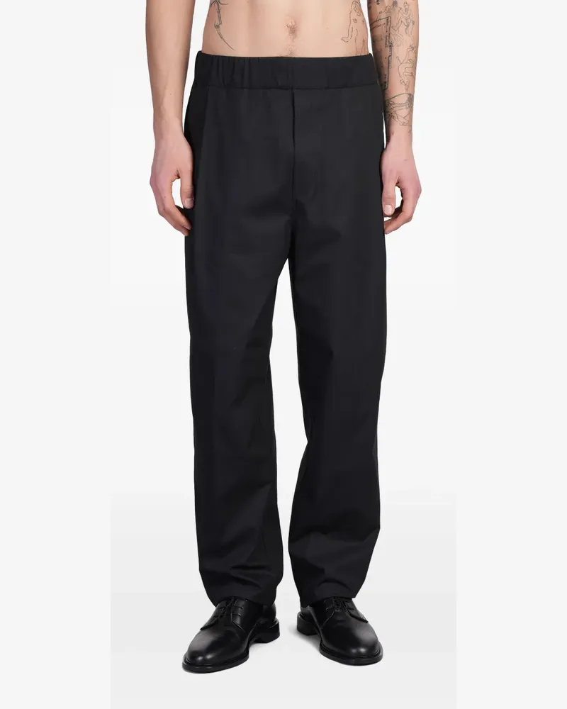 Laneus Klassische Hose - Schwarz Schwarz