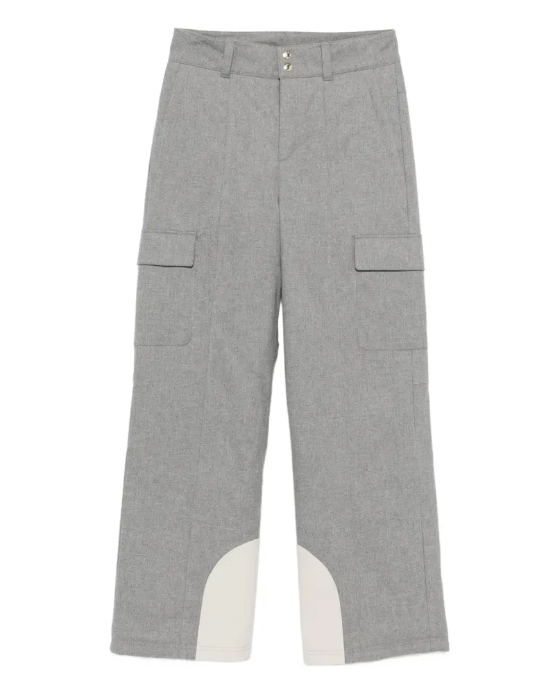 Bogner Luca Skihose mit weitem Bein - Grau Grau