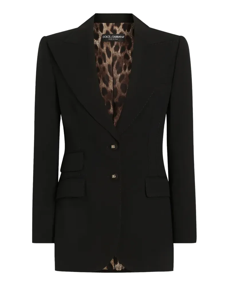 Dolce & Gabbana Turlington Blazer - Schwarz Schwarz