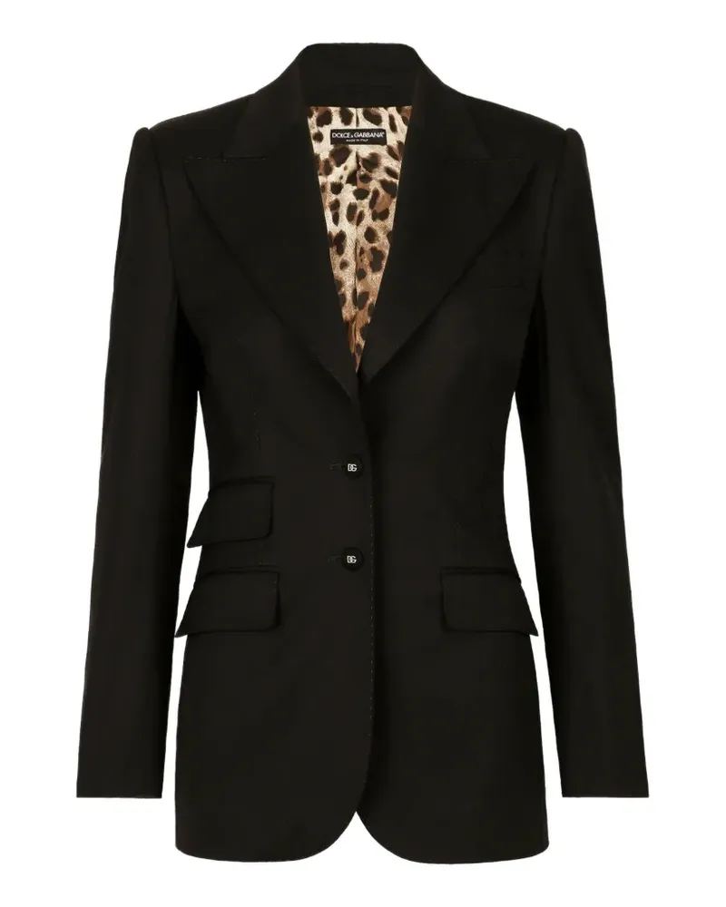 Dolce & Gabbana Turlington Blazer - Schwarz Schwarz