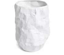 Crockery' Vase, 15cm - Weiß