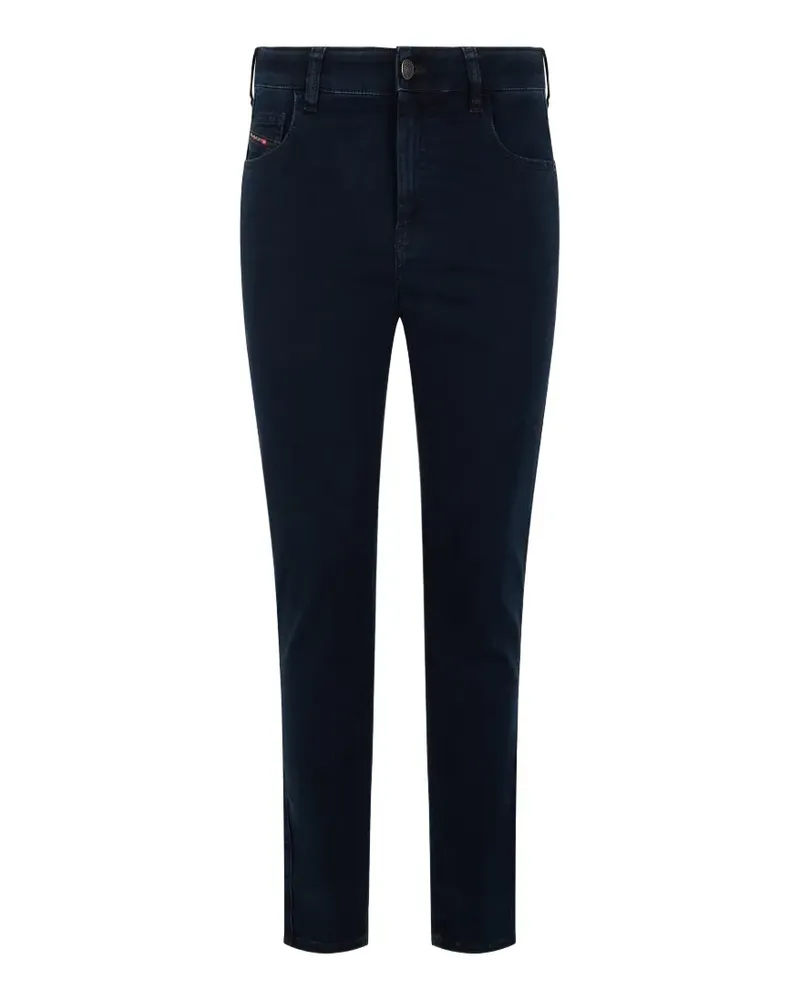 Diesel logo-patch jeans - Blau Blau