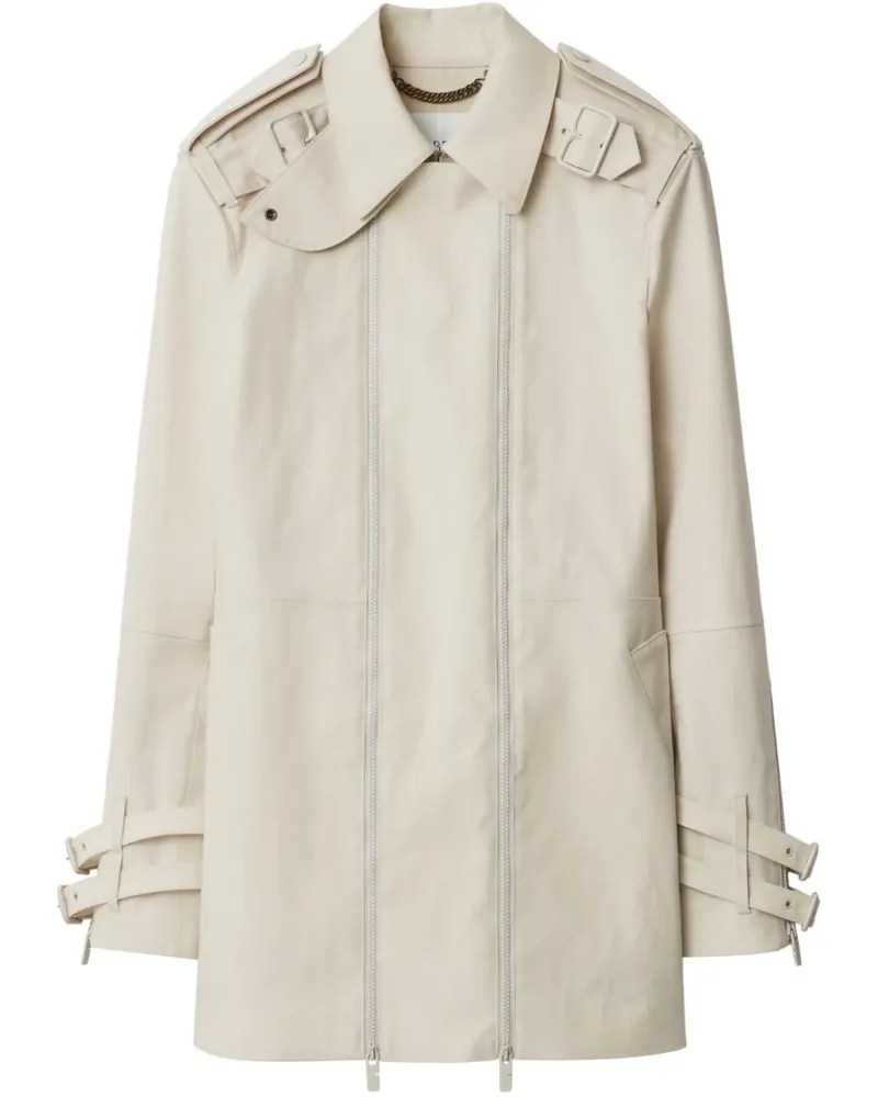 Burberry Trenchcoat aus Baumwolle - Nude Nude