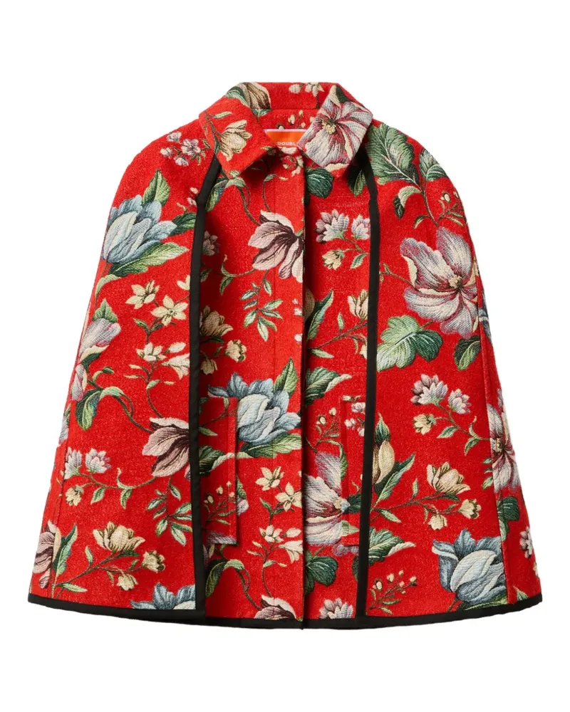 La DoubleJ Milano Mini-Cape - Rot Rot