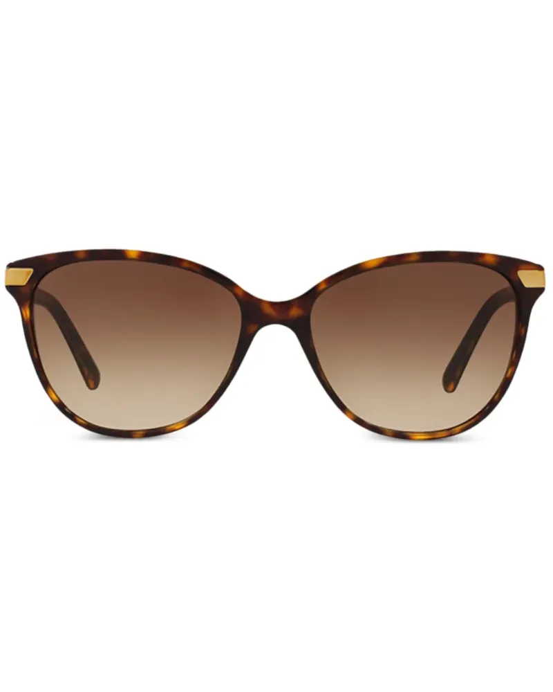 Burberry Sonnenbrille mit Cat-Eye-Gestell - Braun Braun