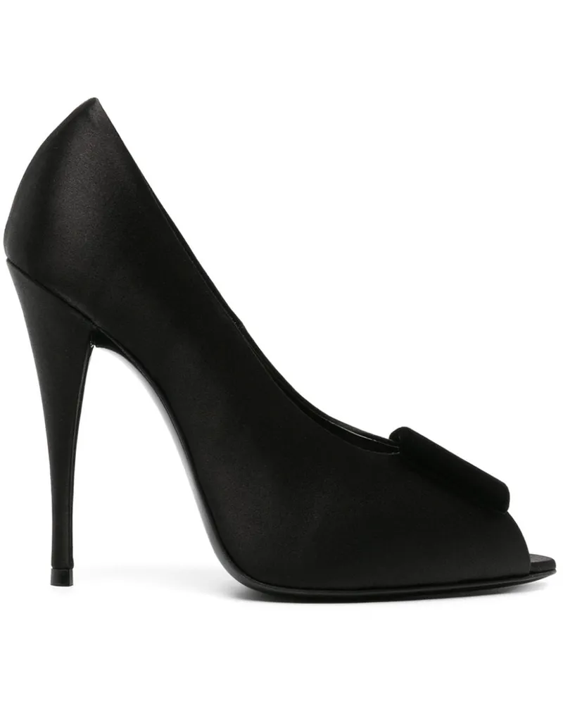 Saint Laurent Pumps mit spitzer Kappe 115mm - Schwarz Schwarz