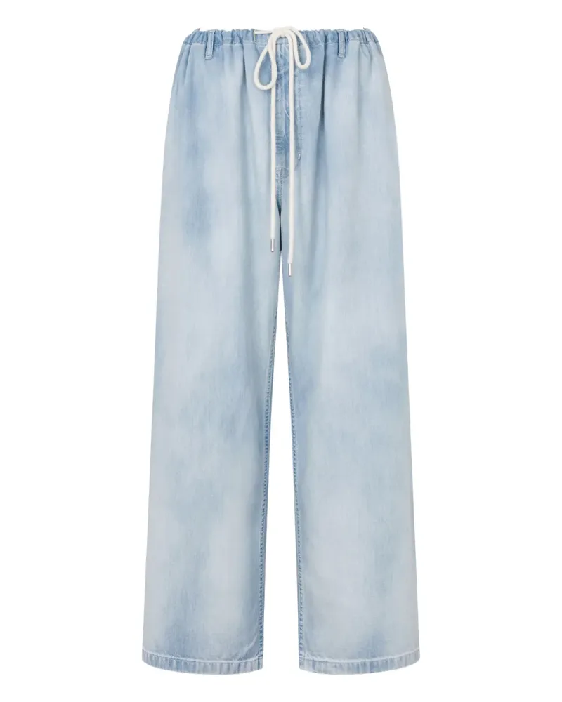 Moschino Jeans mit Kordelzug - Blau Blau
