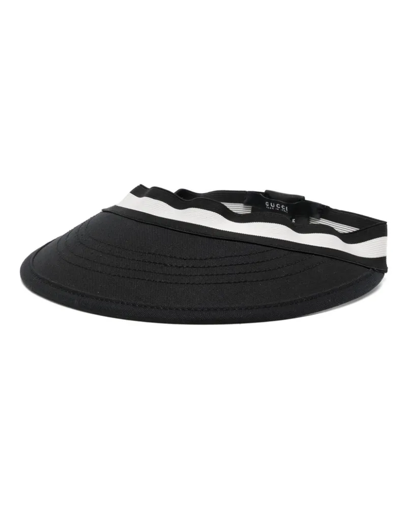 Gucci Kappe mit Schirm - Schwarz Schwarz