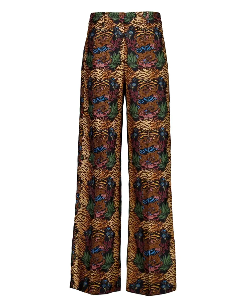 PAULA Hose aus Seide - Gold Gold