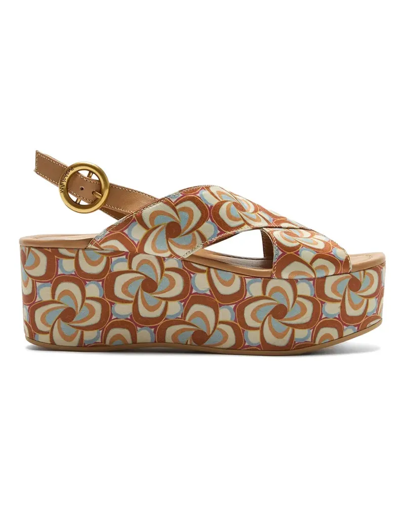 Maliparmi floral sandals - Braun Braun