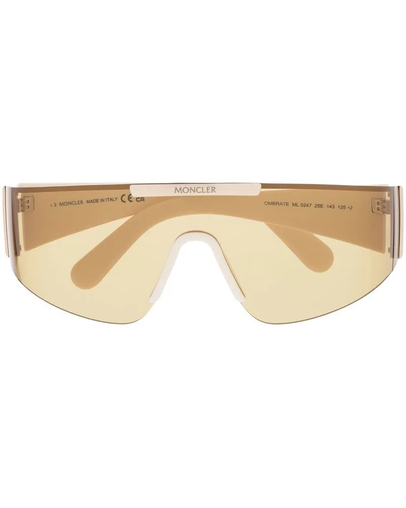 Moncler Ombrate Sonnenbrille - Weiß Weiß