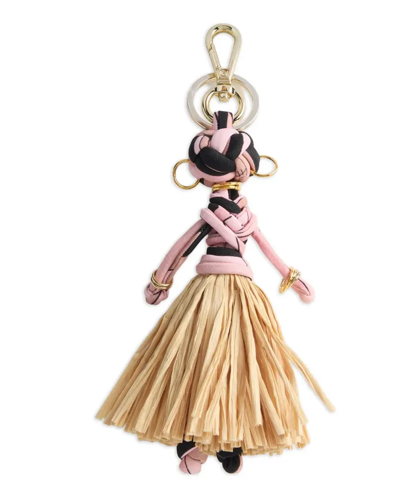 Emilio Pucci Taschenanhänger mit Iride-Print - Nude Nude