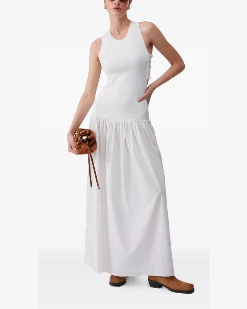 Liu Jo cut-out smock maxi dress - Braun Braun