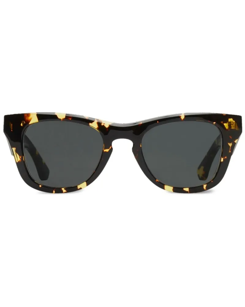 Burberry Arch Sonnenbrille mit rundem Gestell - Braun Braun