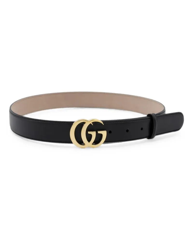 Gucci GG Marmont Gürtel - Schwarz Schwarz