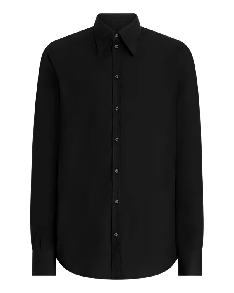 Dolce & Gabbana Klassisches Hemd - Schwarz Schwarz